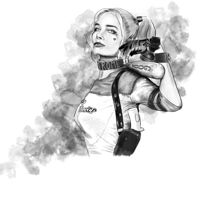 Harley Quinn alias Margot Robbie